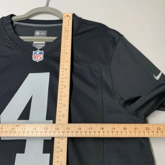 Men Large Black   Derek Carr #4 On Field - Picture 5 of 7